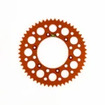 Coroa Aluminio Z49 KTM 350 12- 450 04-/GASGAS250 20- 350 21-/HUSQVARNA 250 14 350 14- 450 14- 520 LARANJA