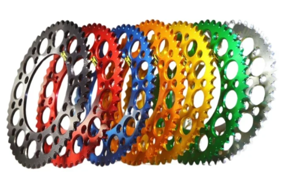 Alternative view of Coroa Aluminio Z 49 CRF 230 03-19/CRF250 04-/CRF450 02-/CR250 04-08/Betamotor 350RR 13-24/300RR 2T 13-24 520 PRETO