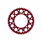 Coroa Aluminio CRF 230 03-19/CRF250 04-/CRF450 02-/CR250 04-08/Betamotor 350RR 13-24/300RR 2T 13-24 520 VERMELHO