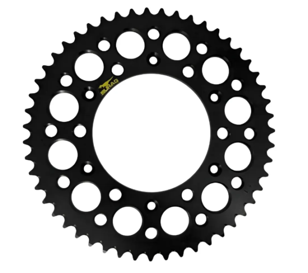 Coroa Aluminio Z 49 CRF 230 03-19/CRF250 04-/CRF450 02-/CR250 04-08/Betamotor 350RR 13-24/300RR 2T 13-24 520 PRETO