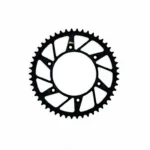 Coroa aco Z 48 CRF 230 03-19/CRF250 04-/CRF450 02-/CR250 04-08/CR125 83-07/CR500 84-01/CRF150 03-18/Betamotor350PRETA