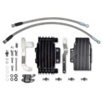 RADIADOR DE OLEO - CRF 250F NACIONAL (SEGUNDA GERACAO) - CONECTOR PRETO