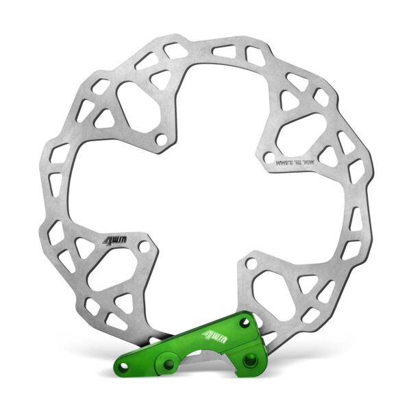 DISCO DE FREIO DIANTEIRO 280MM COM SUPORTE KAWASAKI - MODELO FACTORY - KXFS 250/450 2006 - 2023