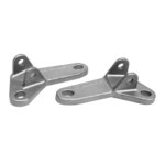 SUPORTE PEDALEIRA ELEVADO CRF 250F/300F - INOX