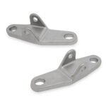 SUPORTE PEDALEIRA ESTREITO HONDA CRF 250F/ CRF 300F - INOX