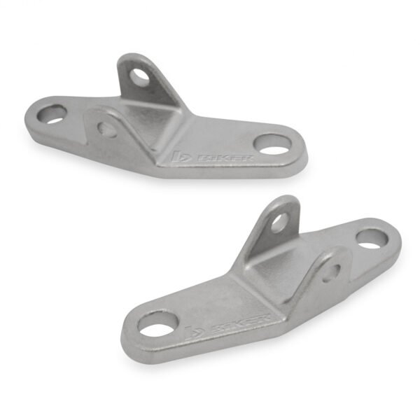 SUPORTE PEDALEIRA ESTREITO HONDA CRF 250F/ CRF 300F - INOX