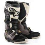 BOTA ALPINESTARS TECH 7 ENDURO DRYSTAR PRETO CINZA GOLD