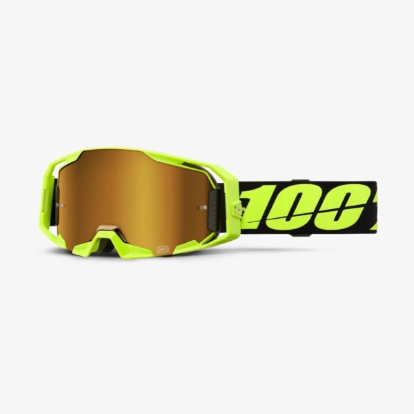 OCULOS 100% ARMATIC ESPELHADO NEON YELLOW