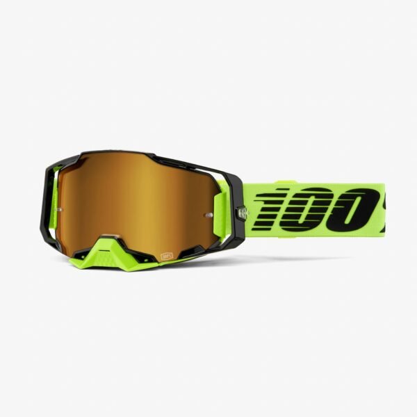 OCULOS 100% ARMEGA ESPELHADO NEON YELLOW