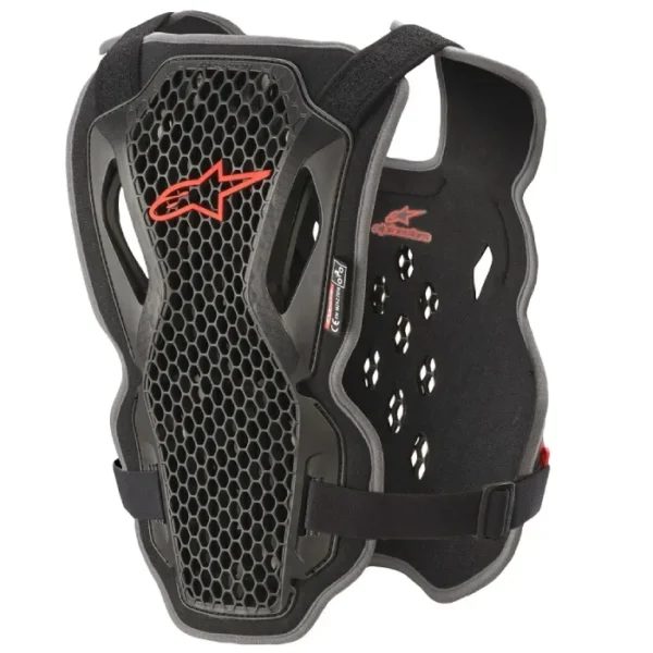 Alternative view of COLETE ALPINESTARS BIONIC ACTION CHEST PRETO VERMELHO XL/2X