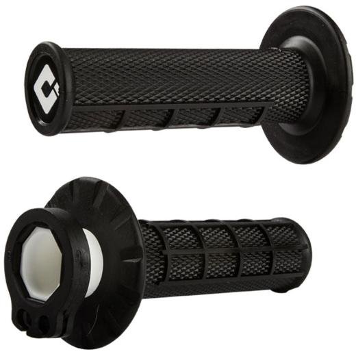 MANOPLA ODI LOCK-ON V2 MX HALF WAFFLE - BLACK