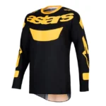 CAMISA ALPINESTARS RACER RIWAY AMARELO PRETO G