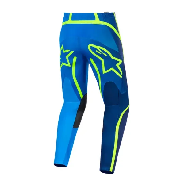 Alternative view of CALCA ALPINESTARS FLUID APEX AZUL AMARELO FLUO 44
