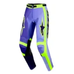 CALCA ALPINESTARS RACER PORTL ROXO AMARELO FLUO 42