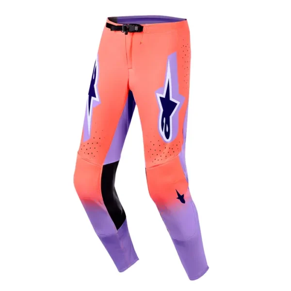 CALCA ALPINESTARS SUPERTECH SCENZ CORAL ROXO