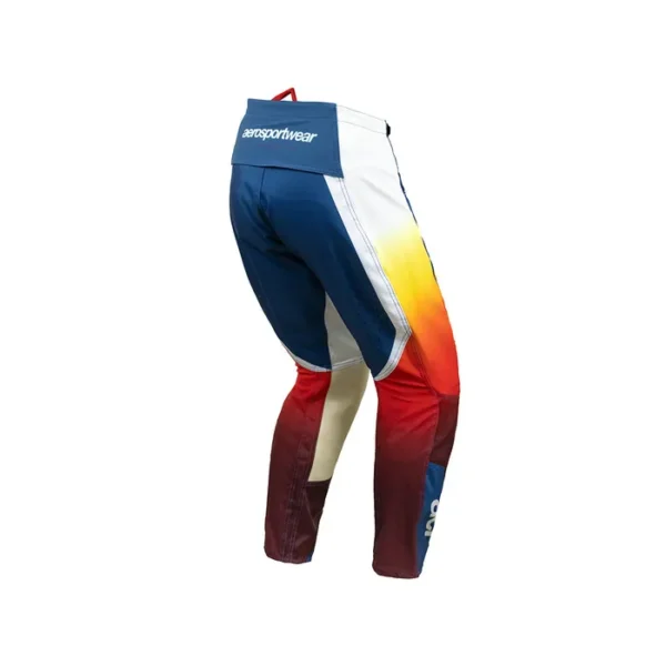 Alternative view of CALCA ASW PODIUM NITRO BRANCO VERMELHO LARANJA 44