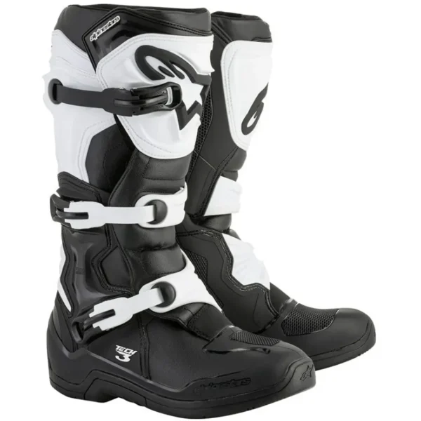 BOTA ALPINESTARS TECH 3 PRETO BRANCO