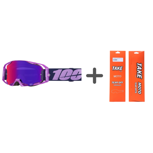 OCULOS 100% ARMATIC ESPELHADO TOYOKO +  TEAR OFF TAKE VISION